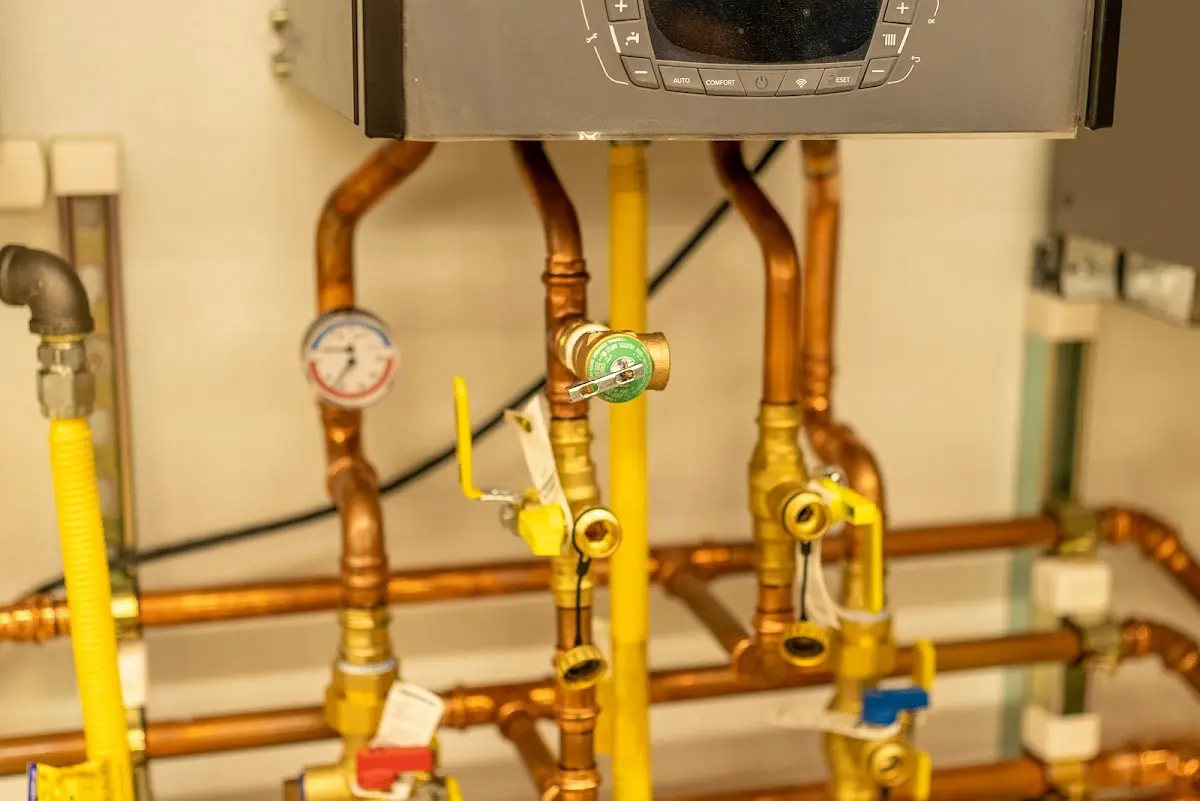 Licensed technician providing Water Heater Installation for a homeowner in Leominster